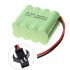 9,6V AA 1800mAh Ni-MH Akku SM-Stecker umweltfreundlich für Modellflugzeuge ferngesteuerte Autos energieeffizient