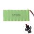 9.6V AA 1800mAh Ni-MH Batterie wiederaufladbar umweltfreundlich SM Stecker für ferngesteuertes Fahrzeug