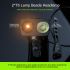 Fahrradlichter 2x T6 2400 Lumen LED Fahrradlichtfront USB wiederaufladbar für maximale Sichtbarkeit und Sicherheit
