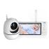 ABM501 Video Baby Monitor 2.4G Wireless 5.0 Zoll LCD mit Nachtsicht Tragbar für Familiensicherheit