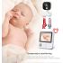 AMB900 Video-Babyphone mit 2,8 Zoll LCD-Display und 720P Auflösung Babykamera für moderne Eltern