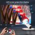 HY300 Android Projektor Tragbarer WiFi Smart Projektor 720P Full HD Heimkino Büro Vielseitiger Mini Projektor