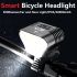 Mangeleyes M5 Mountainbike Licht 4000 Lumen 13 Einstellbare Lichtmodi Wasserdichtes Fahrrad Zubehör für Sichtbarkeit