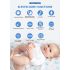 ABM501 Video Baby Monitor 2.4G Wireless 5.0 Zoll LCD mit Nachtsicht Tragbar für Familiensicherheit