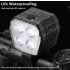 Fahrradlicht Hupe 2-in-1 MTB, USB wiederaufladbar Vorderlicht LED Fahrradzubehör Mountainbike Licht laute Fahrradklingel