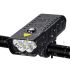 TK5 Fahrrad Frontlichter 5X T6 5000 Lumen USB wiederaufladbar für nächtliche Sichtbarkeit und Sicherheit