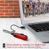 Ultrahelles USB wiederaufladbares Fahrradrücklicht wetterfest Fahrradzubehör mit werkzeugfreier Installation