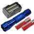 Ultrafire 501B LED Taschenlampe 1300 Lumen wiederaufladbar robust langlebig ideal für Outdoor-Abenteuer