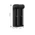 21700 Batterieladegerät für 18650 CR123A 14500 mit intelligenter MCU-Technologie und Sicherheitsfunktionen