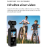 4K Mini Action Kamera - 270° drehbare Vlog, Wi-Fi Outdoor Sport Kamera. Wasserdicht & tragbar! GoPro Alternative.