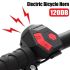 CarryBright CBH3 USB aufladbare 120dB Fahrradhupe mit Anti-Diebstahl-Alarm ideal für urbane Mobilität & Mountainbiking