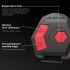 CarryBright CBH3 USB aufladbare 120dB Fahrradhupe mit Anti-Diebstahl-Alarm ideal für urbane Mobilität & Mountainbiking