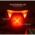 Enfitnix Cubelite III Smart Rücklicht 30 Lumen Fahrradsicherheit Ultrahelles Nachtwarnlicht USB-Aufladung