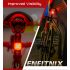 Enfitnix Cubelite III Smart Rücklicht 30 Lumen Fahrradsicherheit Ultrahelles Nachtwarnlicht USB-Aufladung