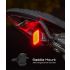 Enfitnix Cubelite III Smart Rücklicht 30 Lumen Fahrradsicherheit Ultrahelles Nachtwarnlicht USB-Aufladung