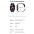 E500 Blutzucker Smart Watch Herren EKG Monitor Blutdruck Körpertemperatur Smartwatch IP68 Wasserdichter Fitness Tracker