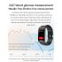 E600 EKG Smart Watch Herren Nicht-invasiver Blutzucker Herzfrequenz Blutdruckmessgerät Sport Schritte Smartwatch Damen