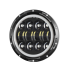 7 Zoll Motorrad LED Scheinwerfer Harley Jeep Wrangler Offroad 75W IP67 Wasserdicht Beam DRL Zubehör