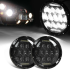 7 Zoll Motorrad LED Scheinwerfer Harley Jeep Wrangler Offroad 75W IP67 Wasserdicht Beam DRL Zubehör