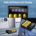 Vielseitiges USB LCD Batterie Smart Ladegerät für 18650 3,7 V und Ni-MH AA AAA mit intelligenter Ladestatusanzeige