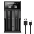 Vielseitiges USB LCD Batterie Smart Ladegerät für 18650 3,7 V und Ni-MH AA AAA mit intelligenter Ladestatusanzeige