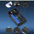 Vielseitiges USB LCD Batterie Smart Ladegerät für 18650 3,7 V und Ni-MH AA AAA mit intelligenter Ladestatusanzeige