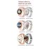 ET390 Smartwatch Damen AMOLED 360x360 EKG HD Bildschirm Herzfrequenz Bluetooth Anrufe wasserdichte Smartwatch