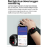 E580 Smartwatch: Blutzucker, EKG, Herzfrequenz, Blutdruck - IP68 Gesundheitsuhr
