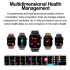 E580 Smartwatch: Blutzucker, EKG, Herzfrequenz, Blutdruck - IP68 Gesundheitsuhr
