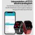 E580 Smartwatch: Blutzucker, EKG, Herzfrequenz, Blutdruck - IP68 Gesundheitsuhr