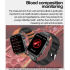 E580 Smartwatch: Blutzucker, EKG, Herzfrequenz, Blutdruck - IP68 Gesundheitsuhr