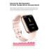 F57L Blutzucker Smartwatch Blutdruck Herzfrequenz Sport Gesundheitsuhr Fitness Tracker Android iOS IP67 Blut Glukose