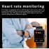 F57L Blutzucker Smartwatch Blutdruck Herzfrequenz Sport Gesundheitsuhr Fitness Tracker Android iOS IP67 Blut Glukose
