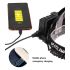 Leistungsstarker XHP70 LED-Scheinwerfer 8000LM USB-wiederaufladbar wasserdicht perfekt für Nachtfischen Camping