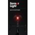 Smart Fahrrad Rücklicht Super Eins LED Sicherheitslicht IPX6 Wasserdicht mit Auto Start Stopp und Bremslicht