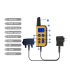 2020 Neues Elektrisches Hunde-Trainingshalsband 1000m Reichweite Wasserdicht Einstellbare Stimulationsstufen