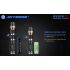 JetBeam Jet-RRT01 LED EDC Taschenlampe 950 Lumen Outdoorbeleuchtung mit langer Batterielaufzeit 80 Stunden