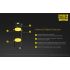 NITECORE NL1834R 18650 wiederaufladbare Batterie 3400mAh Micro-USB hohe Kapazität für Camping und Elektronik