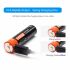 Erleben Sie 14500 Doublepow 750mAh 3.7V Li-Ion und Micro USB Batterie Hochkapazitiv für Taschenlampe und Geräte