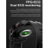 HW20 Smartwatch für Herren Damen, EKG PPG Bluetooth Anrufe, Herzfrequenz Blutdruck Sauerstoff Überwachung, iOS Android