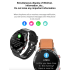 HW20 Smartwatch für Herren Damen, EKG PPG Bluetooth Anrufe, Herzfrequenz Blutdruck Sauerstoff Überwachung, iOS Android