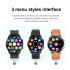 HW20 Smartwatch für Herren Damen, EKG PPG Bluetooth Anrufe, Herzfrequenz Blutdruck Sauerstoff Überwachung, iOS Android