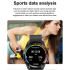 HW20 Smartwatch für Herren Damen, EKG PPG Bluetooth Anrufe, Herzfrequenz Blutdruck Sauerstoff Überwachung, iOS Android