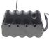 UltraFire 5521 DC-Schnittstelle 8,4V 22000mAh Fahrradlicht Batterie LED Fahrradfrontlicht wasserdicht Schwarz