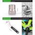 ROCKBROS Fahrrad-Reparaturwerkzeug-Set Multifunktionales Reparaturset aus langlebigem Kohlenstoffstahl