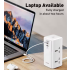 LDNIO 70W Steckdosenleiste | Multi Ladestation mit Überspannungsschutz & Leitungsfilter | USB-C USB-A