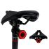 Smart Fahrrad Rücklicht Super Eins LED Sicherheitslicht IPX6 Wasserdicht mit Auto Start Stopp und Bremslicht