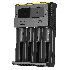 Nitecore NEW I4 Li-Ion Ladegerät intelligentes Laden für Lithium-Ionen und NiMH robuste Batteriepflege