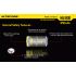 Nitecore NL166 16340 RCR123A Lithium-Akku 650mAh wiederaufladbar für Taschenlampen hohe Leistung Schutzschaltungen