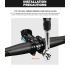 Entdecken Sie den TOSEEK ZF-ONE MTB Lenker Vollcarbon 580-760mm Leichtgewichtiger Fahrrad Zubehör matt Schwarz